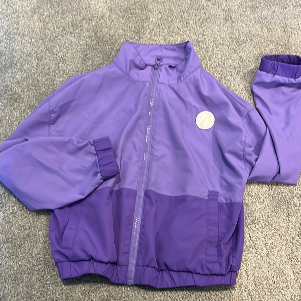 Purple Windbreaker Jacket